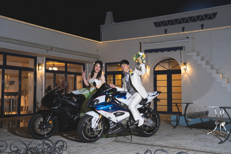 愛する人と愛するバイク